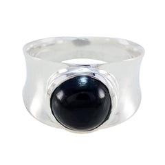 Clara Armor Black Solitaire Band Black Onyx Black