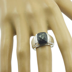 Genesis Signet Black Solitaire Ring