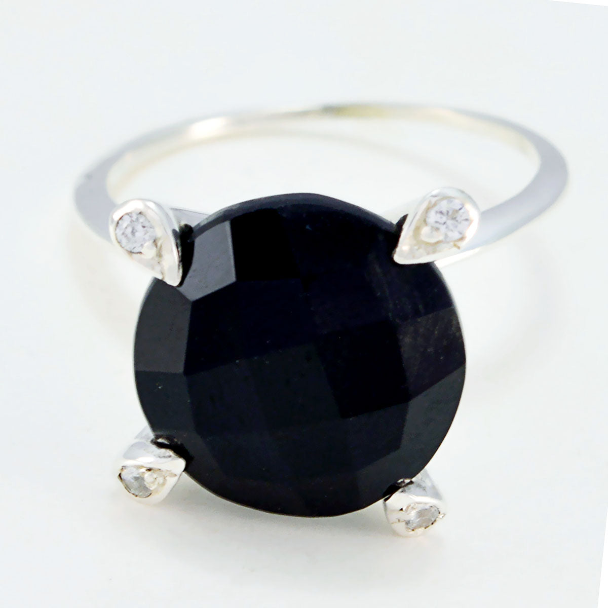 Bianca Cultural Black Halo Ring