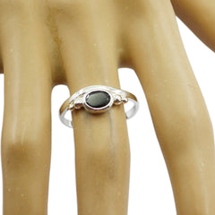 Priya Fairytale Black Solitaire Ring