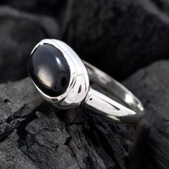 Saanvi Ethnic Black Solitaire Ring