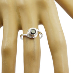 Saanvi Trendy Black Solitaire Ring