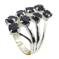 Angel Modern Black octa Ring