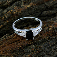 Ling Trendy Black Halo Ring