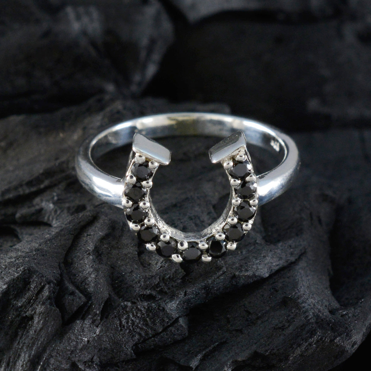 Liyana Glamorous Black multiple Ring