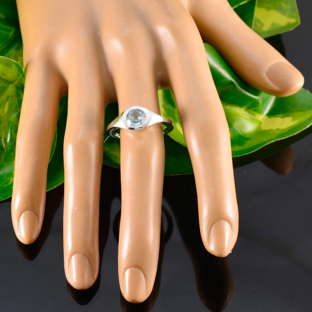 Luisa Fairytale Blue Solitaire Ring