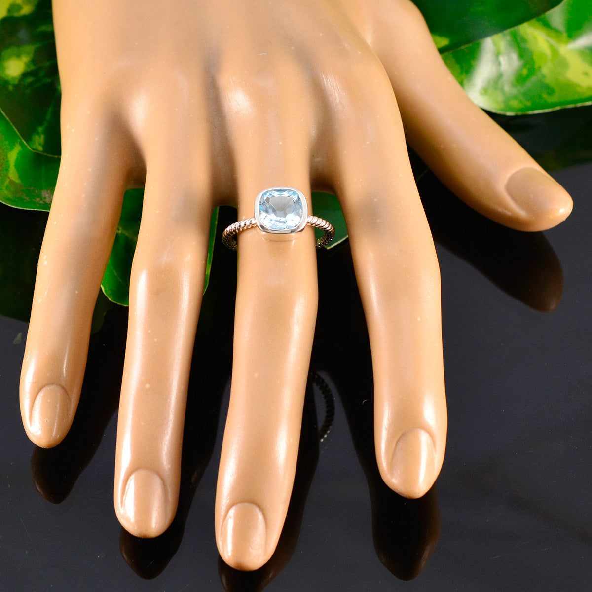 Hannah Fairytale Blue Solitaire Ring