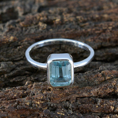 Alina Fairytale Blue Solitaire Ring