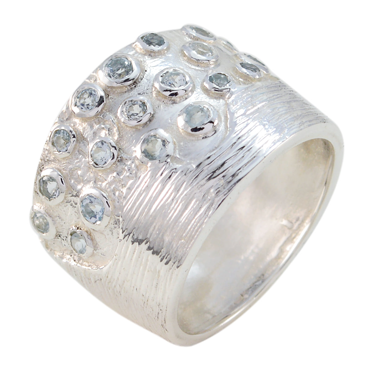Agnes Signet Blue multiple Ring