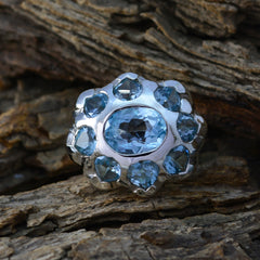 Maya Artisan Blue multiple Ring