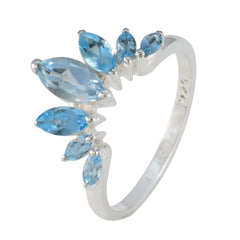 Eleanor crown Blue Hepta Ring