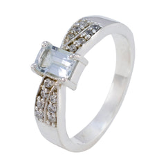 Amanda Graceful Blue Halo Ring