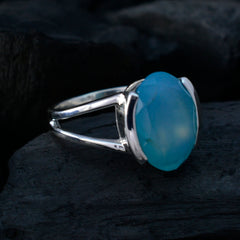 Lakshmi Glamorous Blue Solitaire Ring
