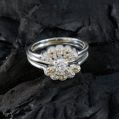zazlle Luxurious Yellow Halo Ring