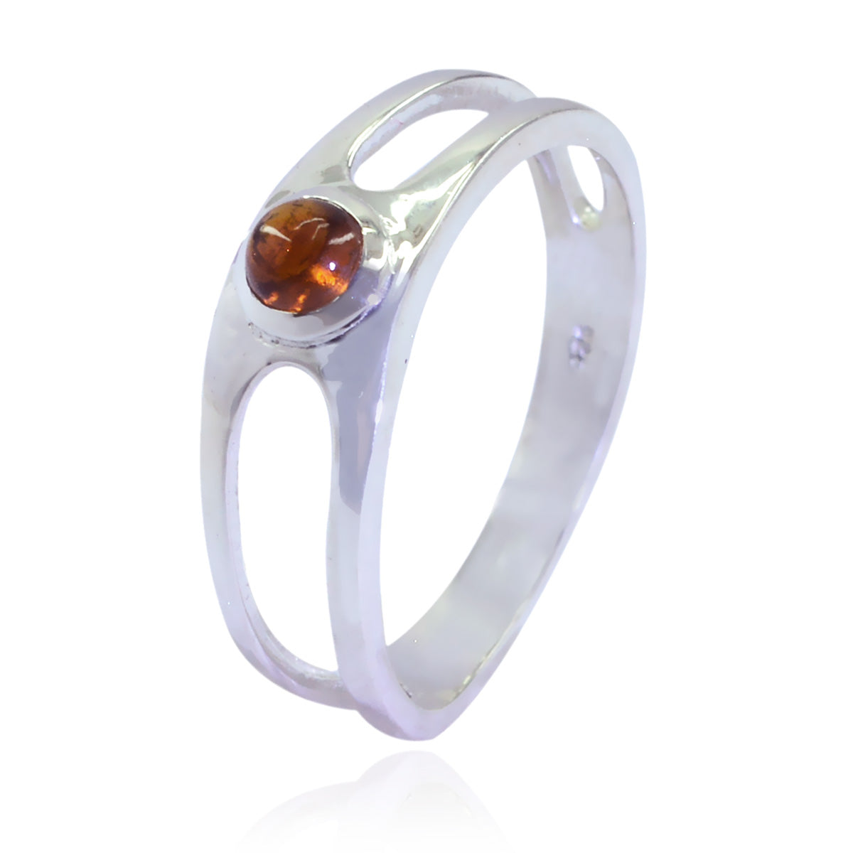 Ananya Trendy Yellow Solitaire Ring