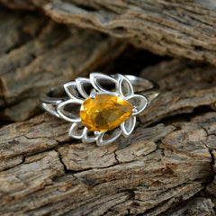 Nora Promise Yellow Solitaire Ring