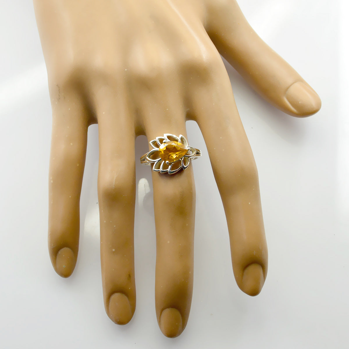Nora Promise Yellow Solitaire Ring