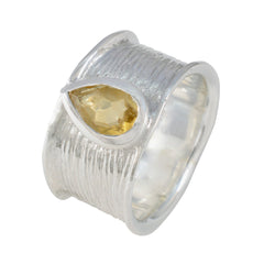 Siti Victorian Yellow Solitaire Band