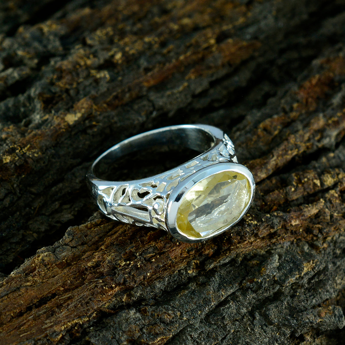Camila Promise Yellow Solitaire Ring