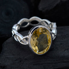 Sofia Rope-Wire Yellow Solitaire Ring