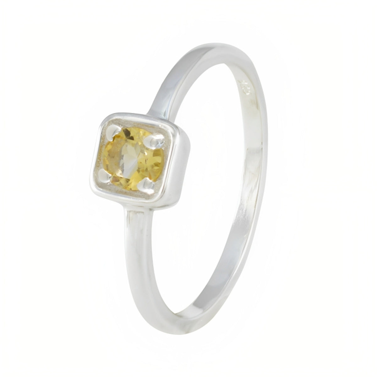 Eun-ji Luxurious Yellow Solitaire Ring