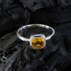 Ying Fairytale Yellow Solitaire Ring