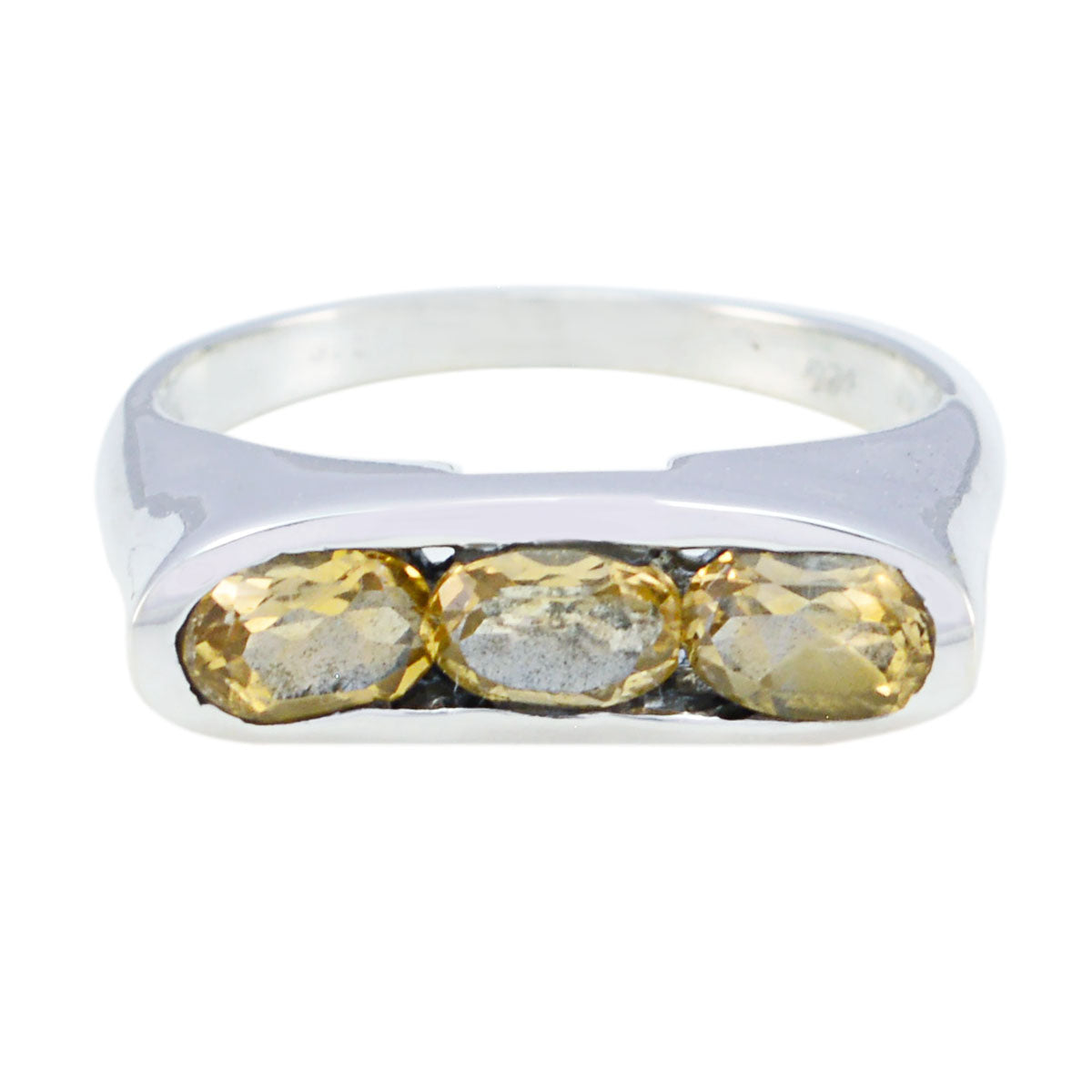 Eliza Modern Yellow Trilogy Ring