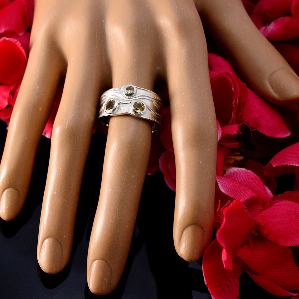 Pauline Boho Yellow Trilogy Ring