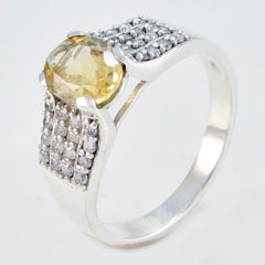 Priya Feminine Yellow Halo Ring
