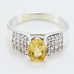 Priya Feminine Yellow Halo Ring