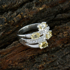 Yasmine Boho Yellow quarter Ring