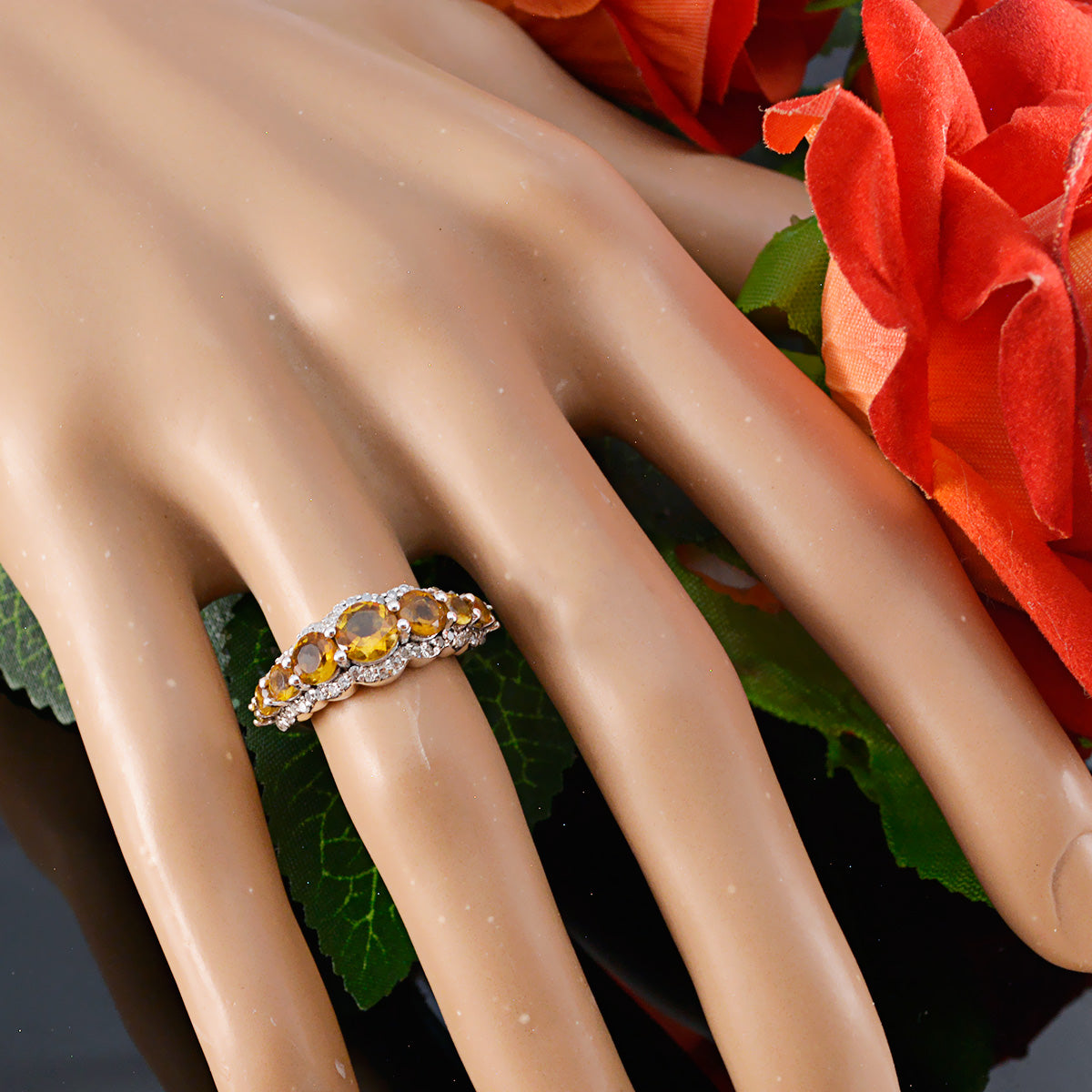 Putri Fairytale Yellow Hepta Ring