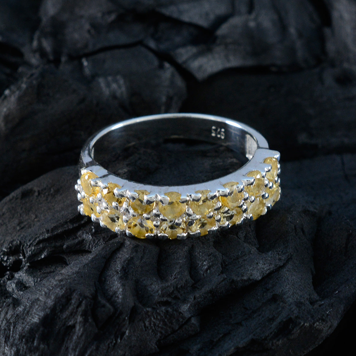 Priya Cultural Yellow multiple Ring