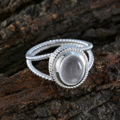 Natcha Rope-Wire White Solitaire Ring