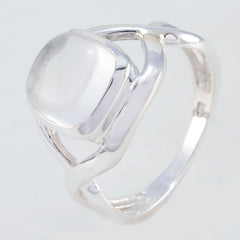 Clara Sophisticated White Solitaire Ring