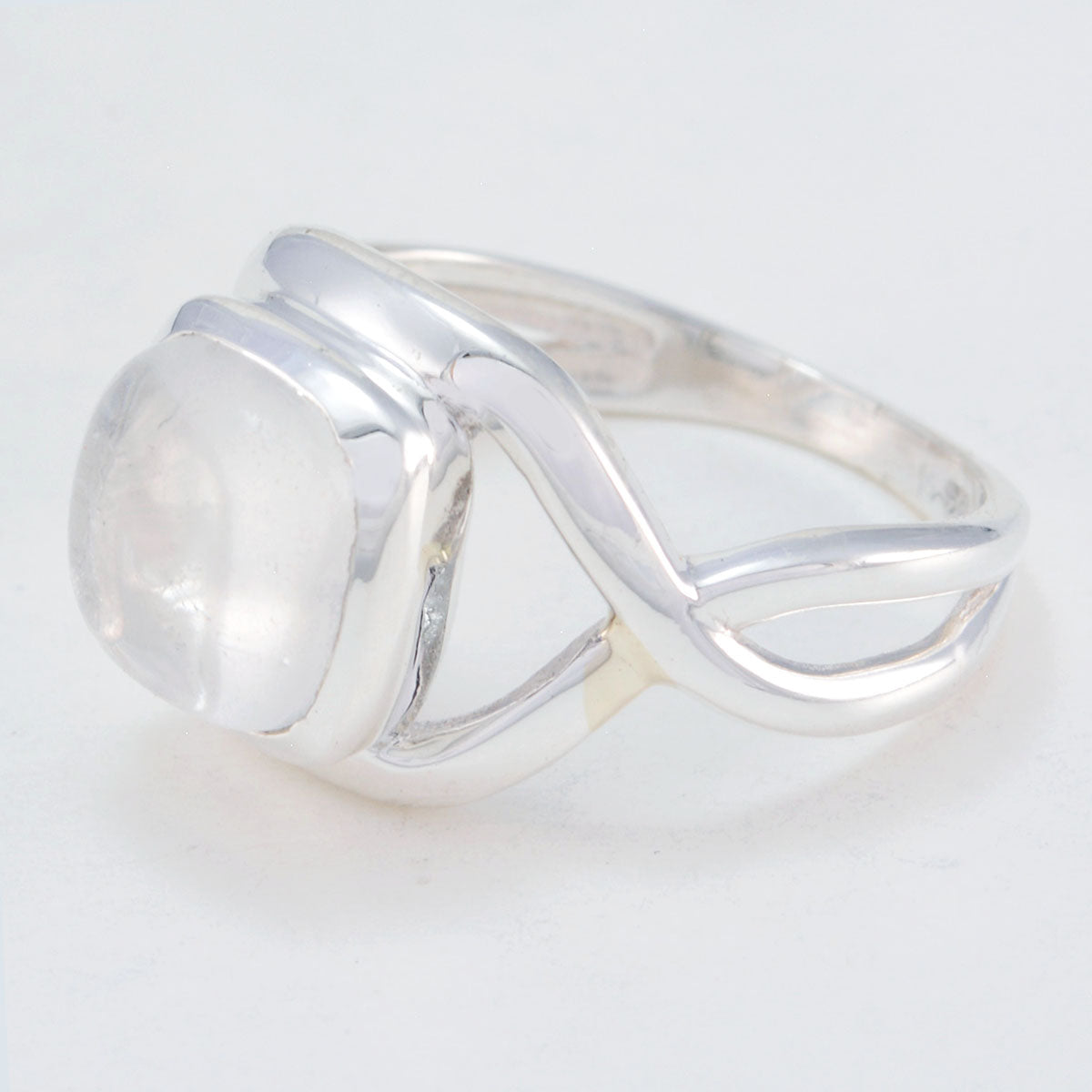 Clara Sophisticated White Solitaire Ring