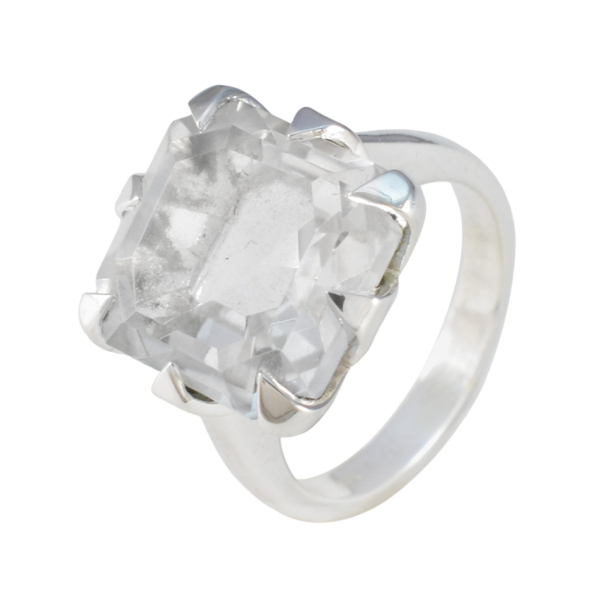 Alice Boho White Solitaire Ring