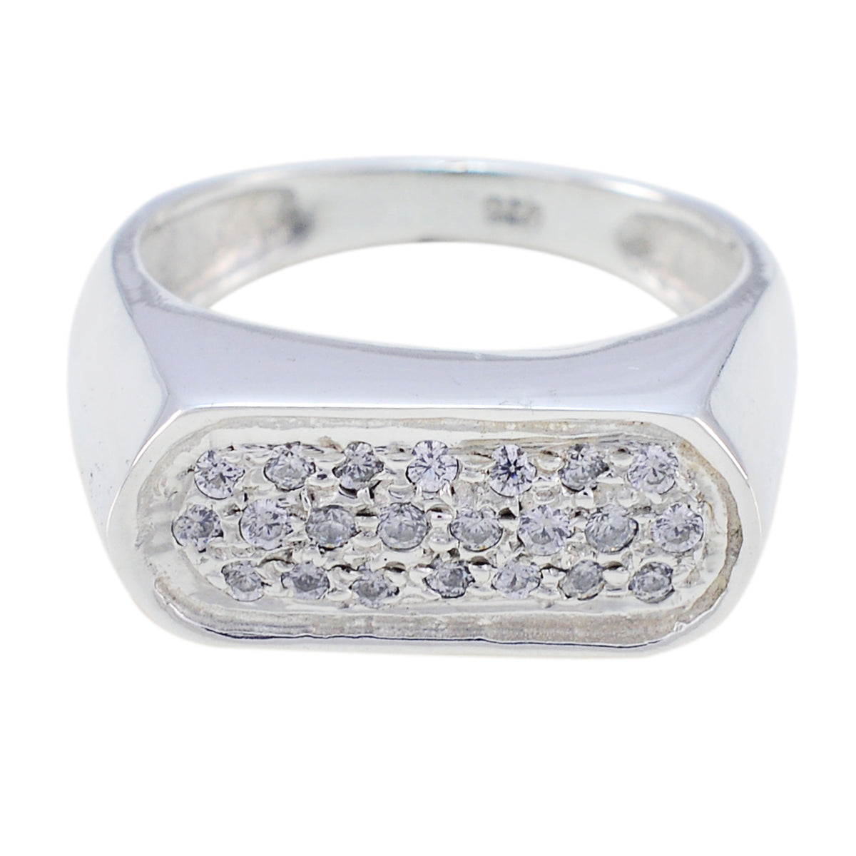 Nora Artisan White Halo Ring