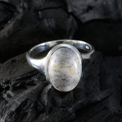 Laura Artisan White Solitaire Ring