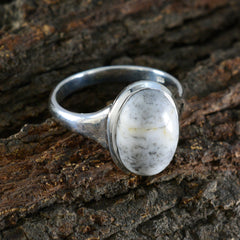 Laura Artisan White Solitaire Ring