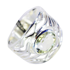 Grace Rope-Wire Light Green Solitaire Ring