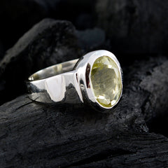 Lucy Heritage Light Green Solitaire Ring