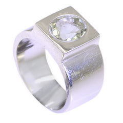 Pauline Armor Light Green Solitaire Ring