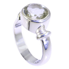 Ayesha Sophisticated Light Green Solitaire Ring