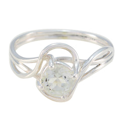 Ha-eun Fairytale Light Green Solitaire Ring Green Amethyst Green