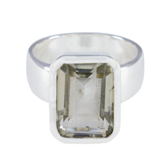 Mila Modern Light Green Solitaire Ring Green Amethyst Green
