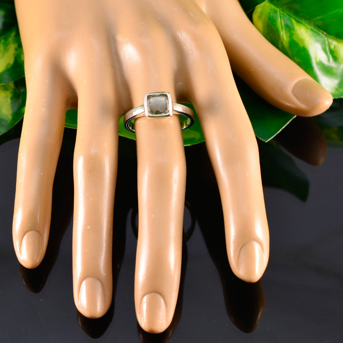 zazlle Fairytale Light Green Solitaire Ring