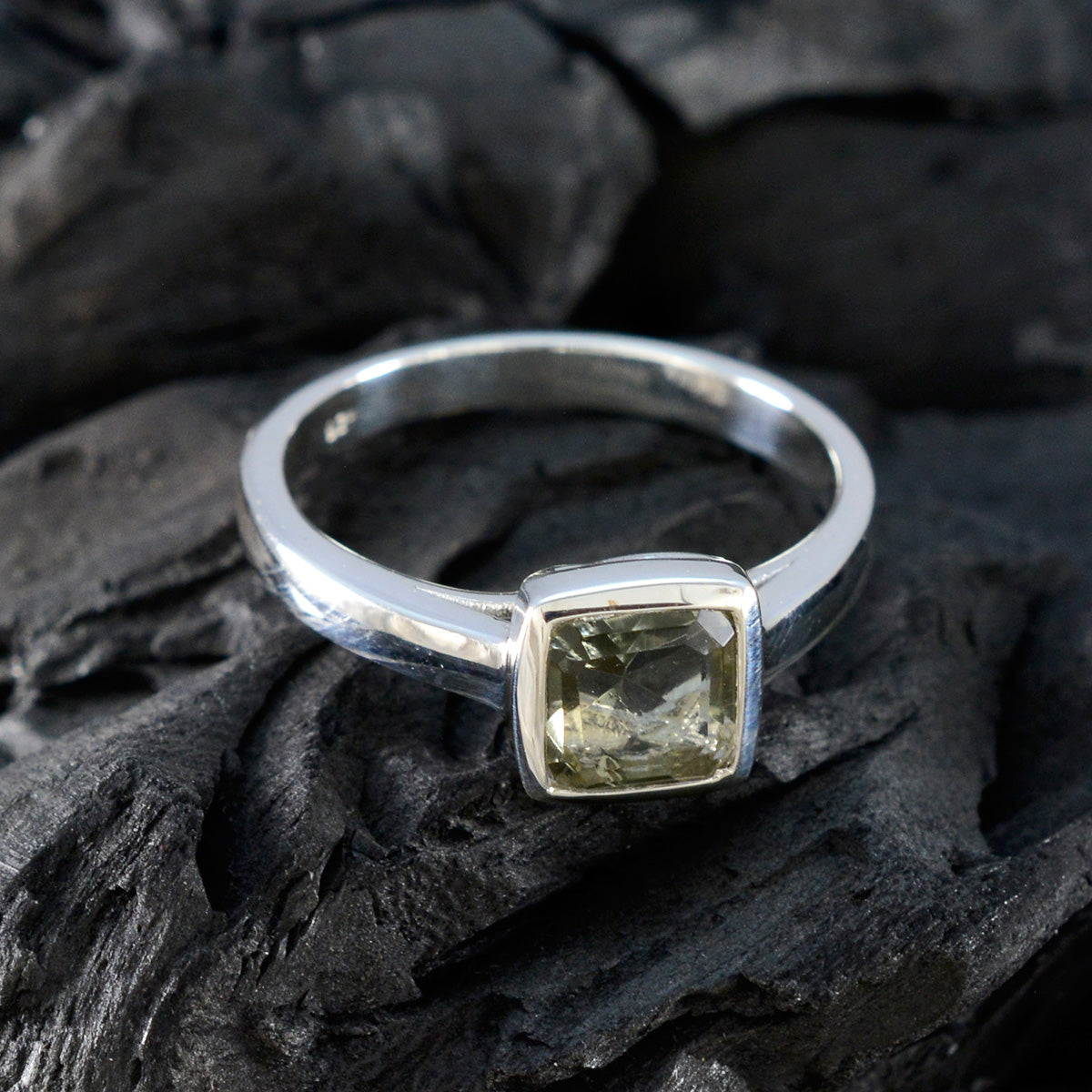 zazlle Fairytale Light Green Solitaire Ring