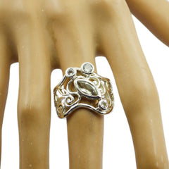 Ivana Filigree Light Green quarter Ring