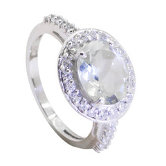 Chen Sophisticated Light Green Halo Ring